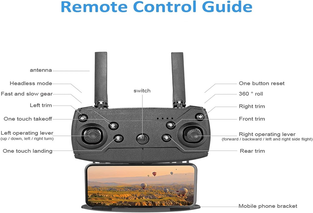 TDOO Foldable Drone with Camera