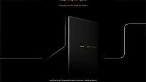 Foldable screen laptop