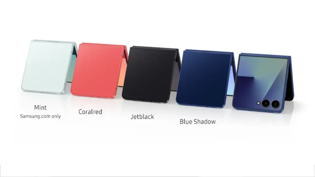 Samsung Galaxy Z Flip 7 official images