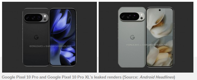 Google Pixel 10 Pro design