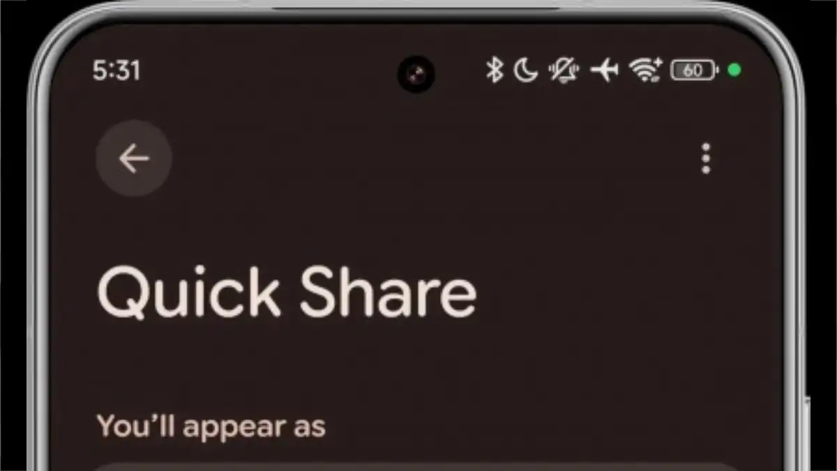 Google Quick Share update