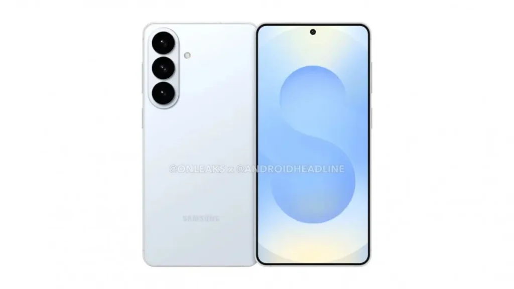 Samsung Galaxy S26+ CAD renders