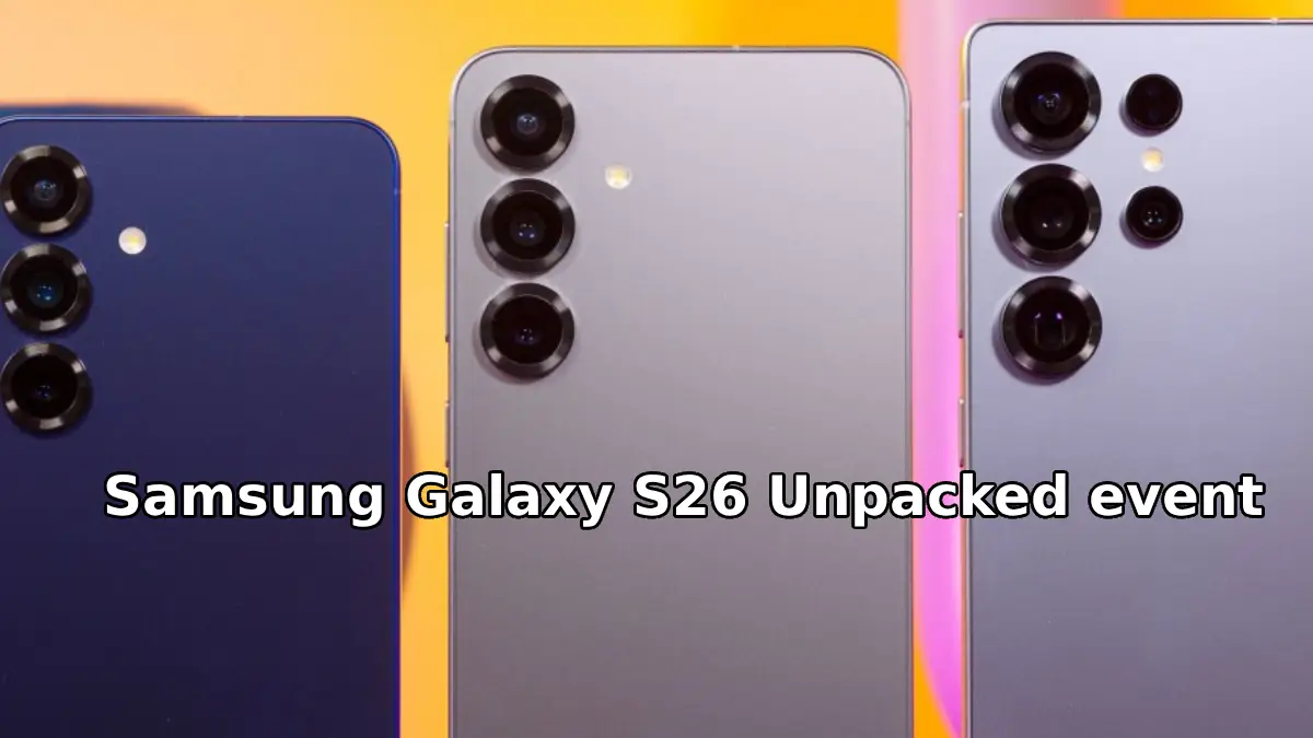 Samsung Galaxy S26 Unpacked event