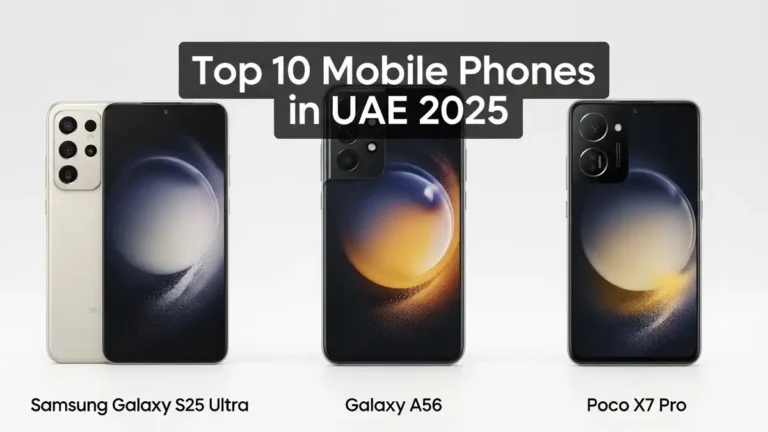 Top 10 mobile phones in UAE 2025