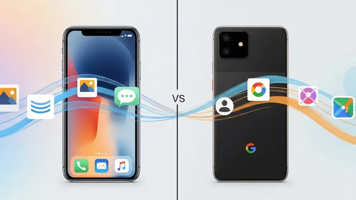 switching between iPhone and Android