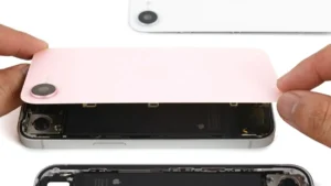iPhone 17e rear panel leak